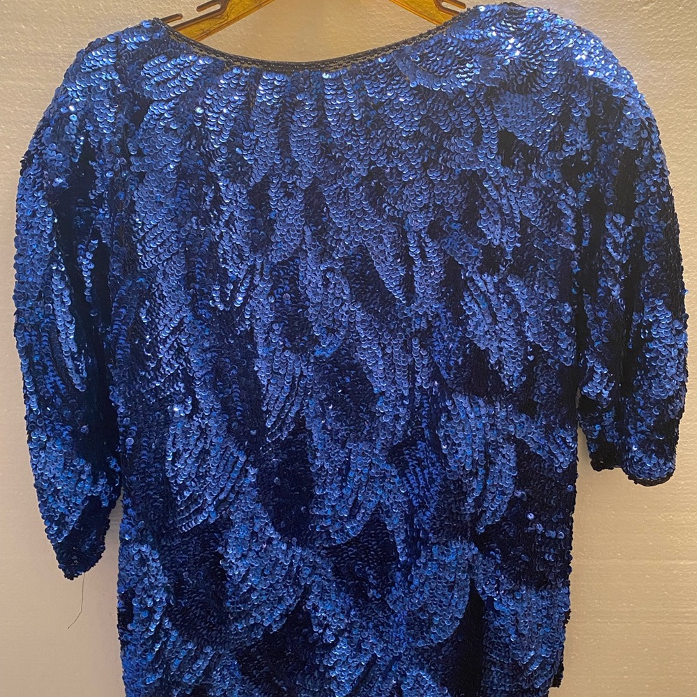 Beautiful, Brand New, Intricate, Sequined Top - Picture 5 of 12